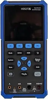 HDS272S Digital Oscilloscope Multimeter Waveform Generator 2CH True RMS 40MH/z/70MH/z 250MSa/s 3.5inch USB Type C