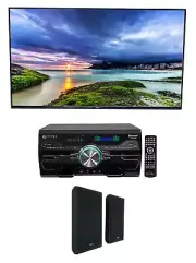 Technical Pro DV4000 4000w Home Theater DVD Receiver+(2) 5.25" Wall Speakers
