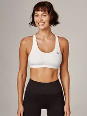 Womens Black Push Up Sports Bra. Running Bare Apex Sports Bra