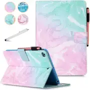 FANCITY iPad Mini 5, 4, 3, LEATHER Case, Card Slot PU Smart Auto Wake Sleep
