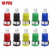 Reliable 4mm Banana Socket Panel Mount Test Probe Connector Pack of 10