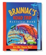 Brainiac's Road Trip Activity Book by Susan Hood. NEW!