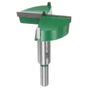 60mm (2-3/8") Tungsten Carbide Wood Hinge Hole Drilling Forstner Drill Bit Green