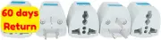 5 Pcs Universal Power Adapter, 3 Pin AU Converter for Japan/US/UK to Australia