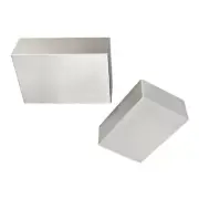 Pair of 1-2-3 Metal Blocks No Holes Machinist Jig