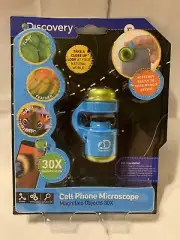 Discovery Cell Phone Microscope 30x Magnification -- Brand New!