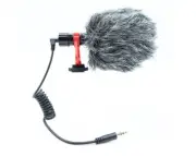 On-Camera Microphone with Windshield 3.5mm Jack VMIC