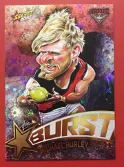 2020 AFL Select Footy Stars GALACTIC STARBURST MICHAEL HURLEY SBG18 032/210