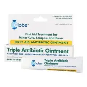 Triple Antibiotic Ointment 1 Oz by Globe
