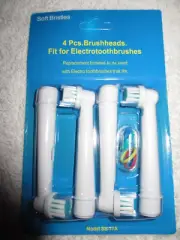4pcs Electric Toothbrush Heads SB-17A Replacement Soft-bristled For Oral B Vital