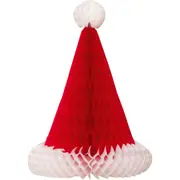Santa Hat Honeycomb Centrepiece