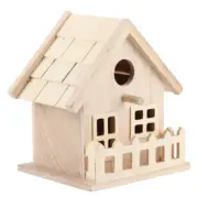 Elegant Wooden Bird Nests Breeding Box For Parrots Resting