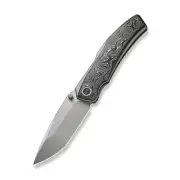 WE Knives Swordfin WE23067-3 Aluminum Carbon Fiber 20CV Pocket Knife Stainless