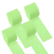 1.8 Inch Crepe Paper Streamer, 4 Roll 328ft Crepe Paper Sheet, Light Green