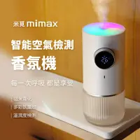 在飛比找momo購物網優惠-【小米有品】米覓 mimax 智能空氣檢測香氛機(香氛機 水