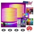 Smart LED Strip Lights 100ft - Waterproof, Color Changing & Mobile Control