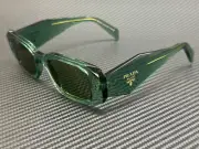 PRADA PR 17WS 11R10E Transparent Green Women's 49 mm Sunglasses