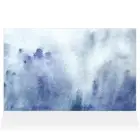 Home Decor Wall Sign Navy and White Watercolor Style D Art Picture Frame
