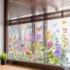 Electrostatic Decals Wallpaper Double Butterfly Wall Sticker for Home Decor