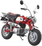 Aoshima Skynet 1/12 Finished Goods Bike HONDA Monkey Limited Monza Red