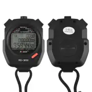Sports Stopwatch Timer 30 Memory Digital Stopwatch 3 Rows Display Large A2L4