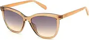 [FOSSIL] Women's FOS 2115/G/S Sunglasses, Crystal Beige, 56 mm