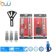 3Pcs Car Fuel Pump Lid Tank Cover Remover Spanner 2/3-jaw Adjustable Wrench Tool (for: Fiat)