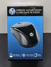 HP X3000 Wireless Mouse , 1600 DPI Wins PC/Laptop Mac Chromebook
