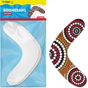 Teacher's Choice Boomerang Cut Outs 25 Pieces - White