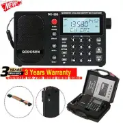 QODOSEN DX-286 Portable Multi-band Radio AM/FM/LW/SW Full Band TEF6686 Chip NEW