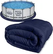 Shop Square 18-Foot Pool Liner Pad for Above Ground Pools - Under Padding, Above Ground Pad, Puncture Protection, Extend Liner Life, Durable Geotextile Material