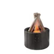 Simulated Flame Aroma Diffuser Bonfire Air Humidifier Ultrasonic Cool Mist Maker Fogger LED Essential Oil Lamp Difusor