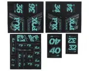 Fox Suspension Heritage Decal Kit for Forks & Shocks (Mint) [803-01-373]