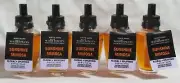 White Barn Bath & Body Works Wallflower Refill Bulb Lot Set of 5 SUNSHINE MIMOSA
