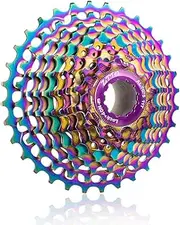 Road Bike Hollow 11 28T / 32T / 34T / 36T Cassette Ultralight CNC Hollow ycle Freewheel Multicolor517 11-34T