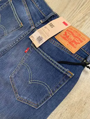 Look 鹿客 Levis 505 男款 手刷牛仔短褲