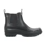 Sperry Top-Sider Men's Cold Bay Black/Grey Rubber Chelsea Boots STS23695