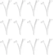 LT Easiyl 12Pcs Pool Butterfly Clip V Clip Pool Attachment Clip for Skimmer Net
