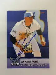Nick Pratto 2019 Signed Wilmington Blue Rocks