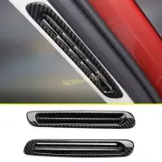 For Mazda 3 BP CX30 DM Carbon Fiber Car Interior A-Pillar Air Vent Cover Trims (for: Mazda)