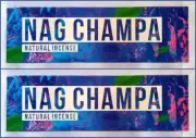 (50g x 2) RAJPAL NAG CHAMPA Natural Hand Rolled Incense Sticks Masala Agarbatti