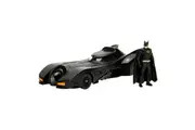 Jada 1:24 Scale Batman 1989 Batmobile With Batman Figure Diecast Model Toy