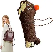 Keychain Plush, Dachshund Dog Keychain, Stuffed Puppy Cartoon Keyring Backpack Decoration For Classroom Graduation Birthday