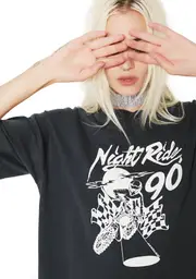 Vintage Night Rider Motocross Tee