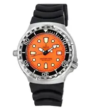 RATIO FreeDiver Helium Safe Sapphire Orange Dial 1038EF102V-ORG 1000M Mens Watch