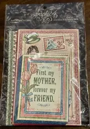 New GRAPHIC 45 Journaling & Ephemera Cards Penny’s Paper Doll Collection