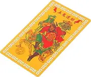 GOOHOCHY Chinese Amulet Card Wealth Protection for Luck Happiness Compact Card for Everyday Use present for Year Snake