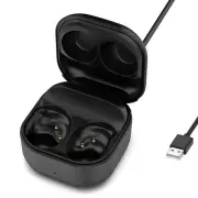 Black/White Bluetooth Earphones Charging Case For Samsung Galaxy Buds FE SM-R400