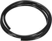 uxcell Tubing Carburetor Fuel Vent Line, 7mm(0.28") ID 10mm(0.39") OD 1.5m(5') Long Polyurethane Gas Oil Tube for ATV/Go Kart/Dirt Bike, Universal Petrol Pipe Replacement [Black]