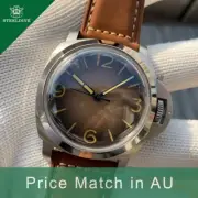 Steeldive SF767, NH35, DD Sapphire, Lume, Crown Guard, Brown, 1000m Diving, BNIB